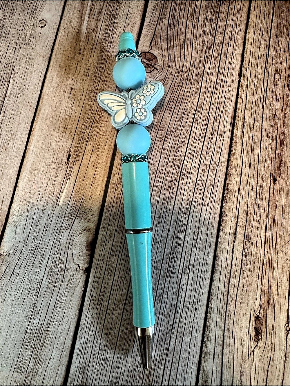 Blue Butterfly pen